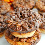 Mini Chocolate Pecan Pies, Gluten and Grain Free (w/ Dairy Free Option)