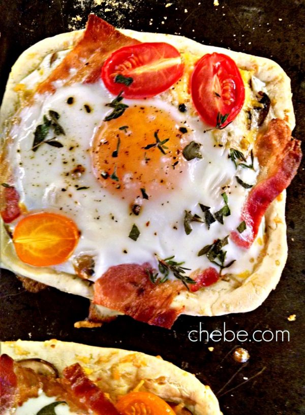 Bacon and Egg Tart - Chebe Recipes