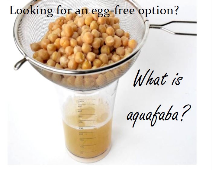 Aquafaba (egg replacer)