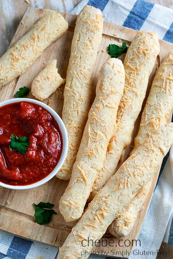Gluten Free Cheese Stuffed Breadsticks Chebe Recipes