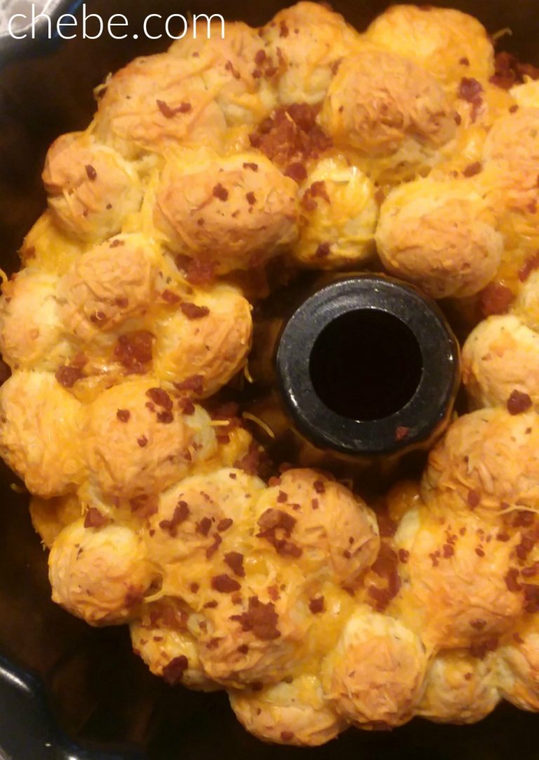 Chebe Bacon and Cheddar Monkey Bread Chebe Recipes