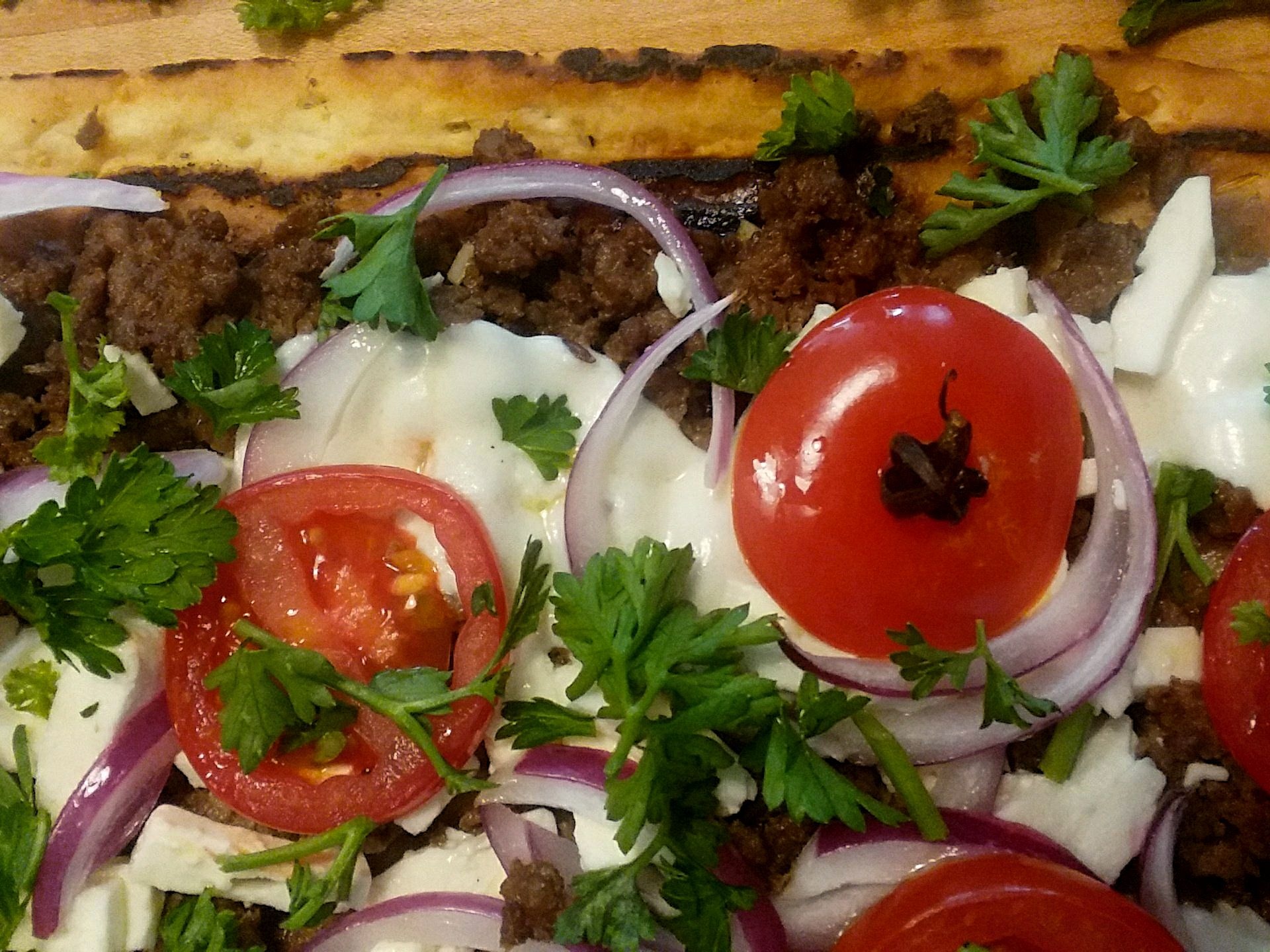 Grilled Mediterranean Lamb Pizza Chebe Recipes