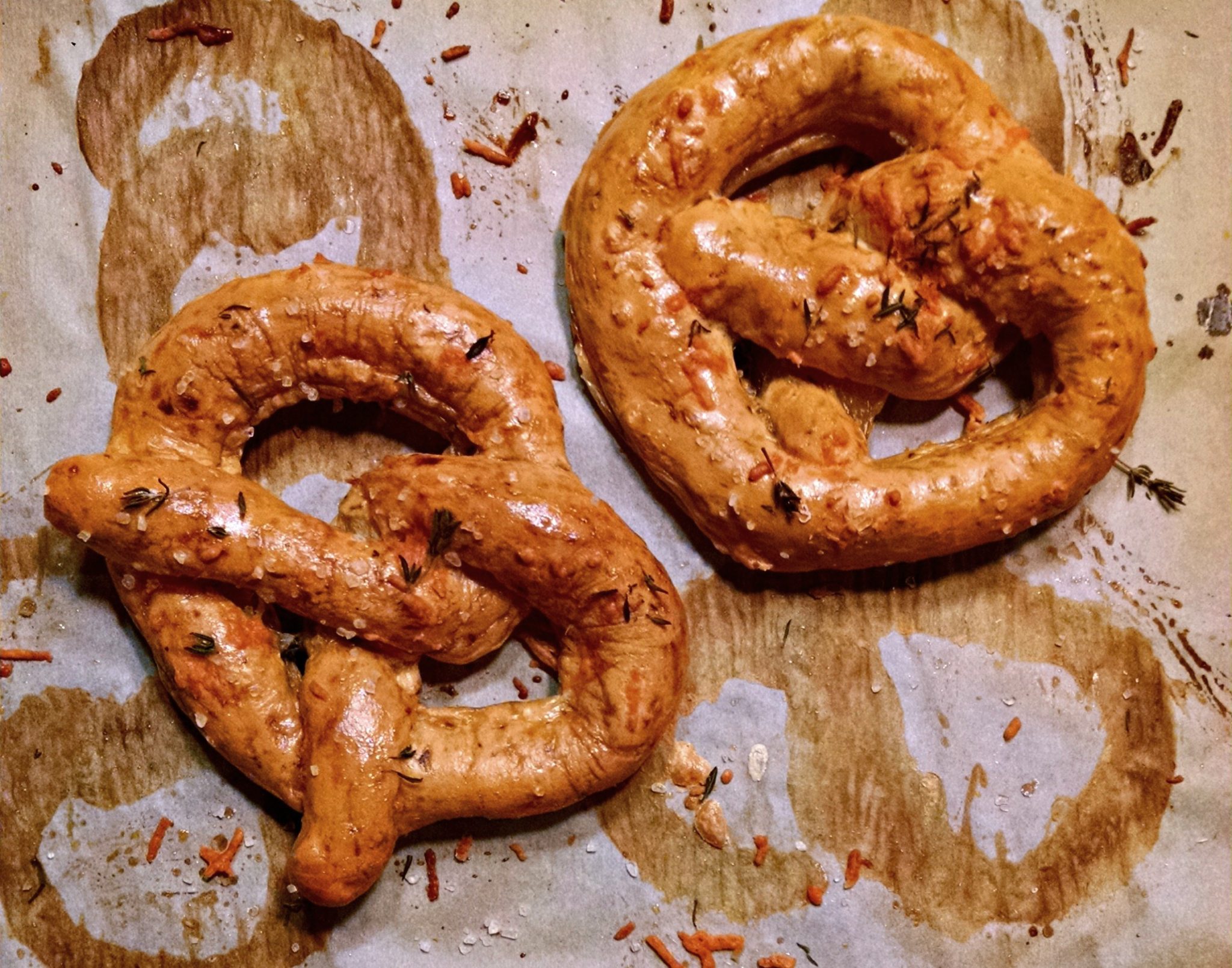 Herbed Parmesan Pretzels With Sea Salt Chebe Recipes