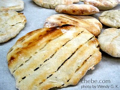 Chebe Pitas on the Grill (or in the Oven)