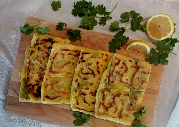 Spinach and Feta Gozleme (Savory Turkish Pastry)